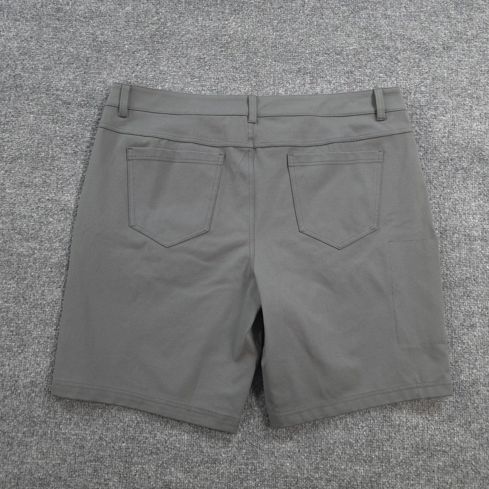BYLT Shorts Mens 38 Gray Everyday Short 2.0 9in Stretch Chino Casual Performance